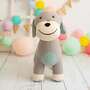 Cocker Maxi plush toy cotton wood grey 3