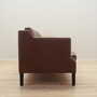 Vintage Sofa Leder Braun 1970er Jahre 6