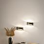 Rio LED-Wandleuchte Eisen Acrylglas 1-flammig 2