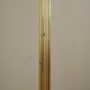 Vintage Stehlampe Metall Textil Gold 1970er Jahre  9