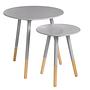 2x Viborg Side Table Grey 0