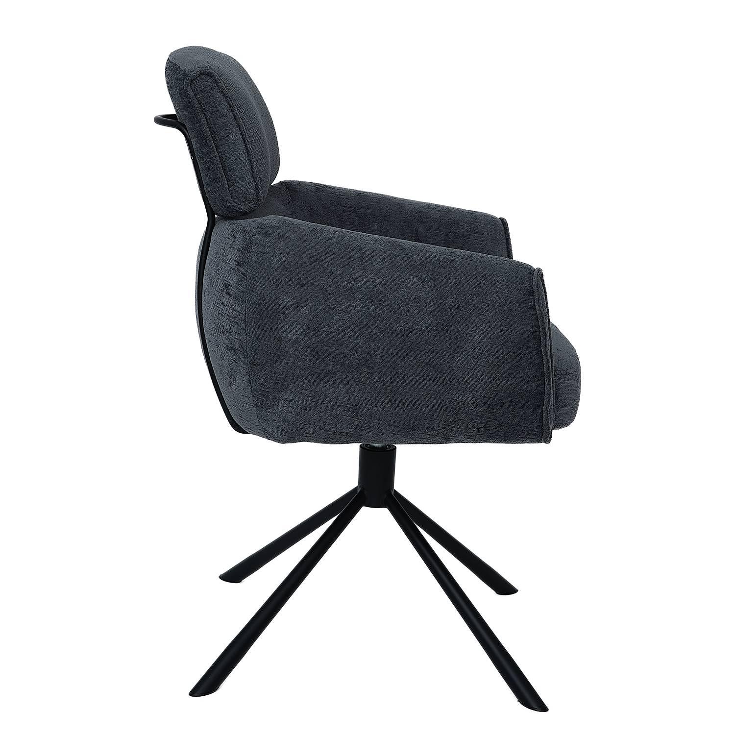 Zotatal Swivel Armchair Anthracite 2