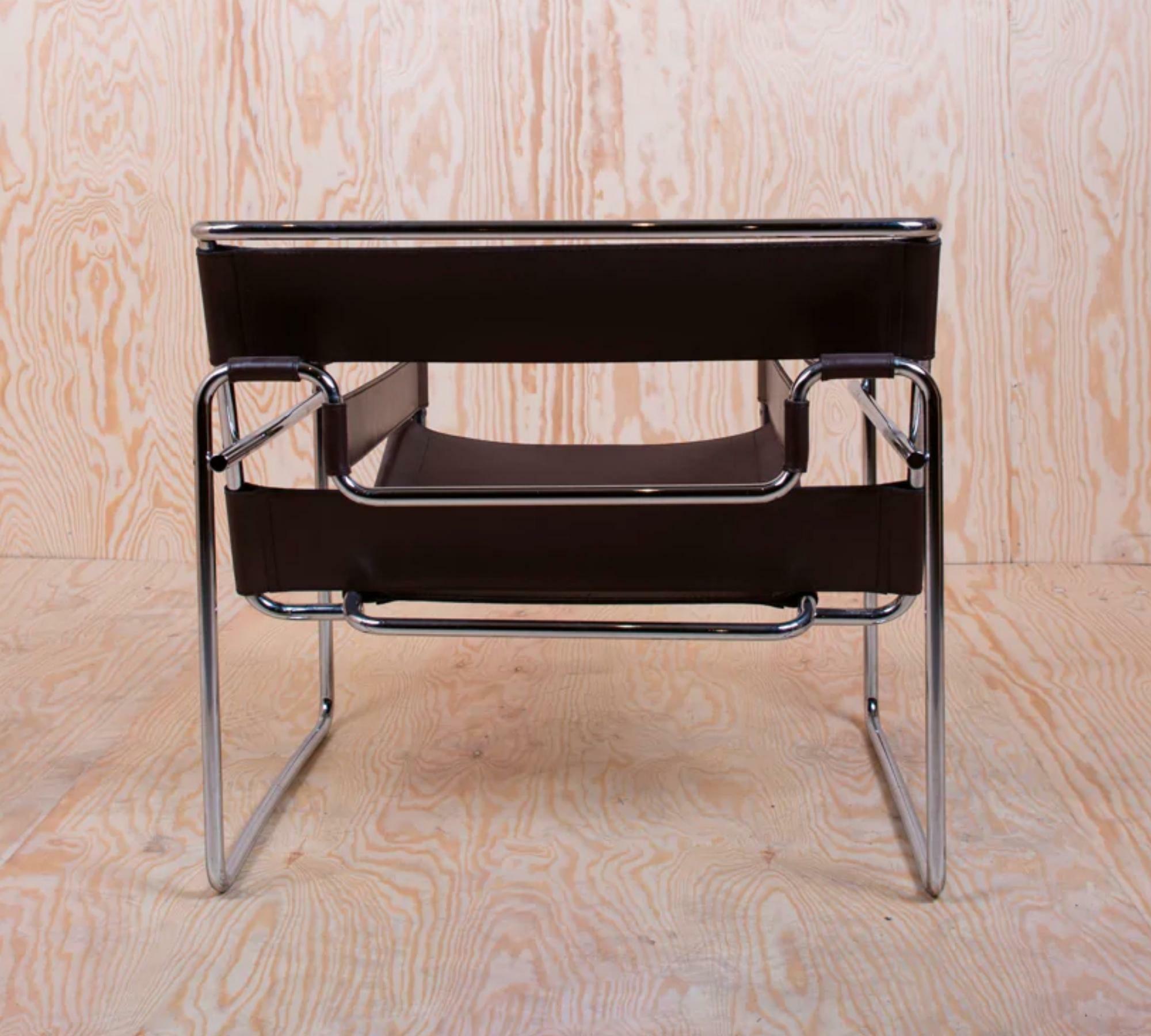 Marcel Breuer Wassily Chair Clubsessel B 3 Braun 4