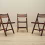 3x Chair Wood Brown 1990s 1