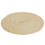Ibo Teppich Jute Baumwolle Creme 60cm 3