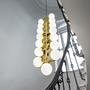 Plane Drop Pendant Lamp Gold 4
