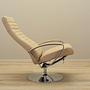 Sessel Leder Hellbraun 1970er Jahre 9