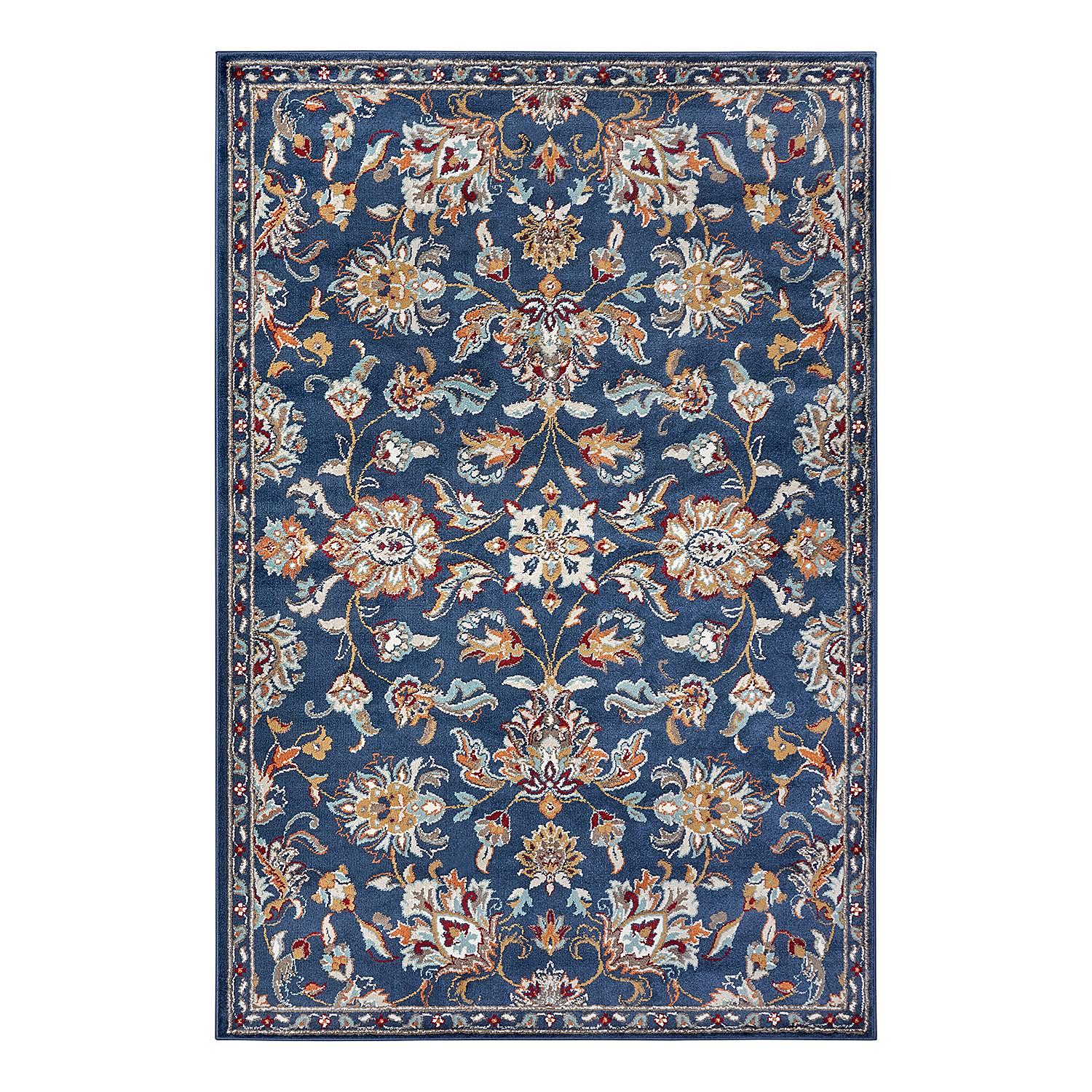 Caracci Orientteppich Polypropylen Dunkelblau 140 x 200 cm 1