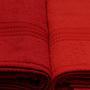 4x Rainbow Bath Towels Cotton Red 3