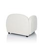 VERDUNA Chair Teddy fabric White 9