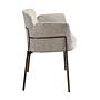 Dining chair Textile Grey 6