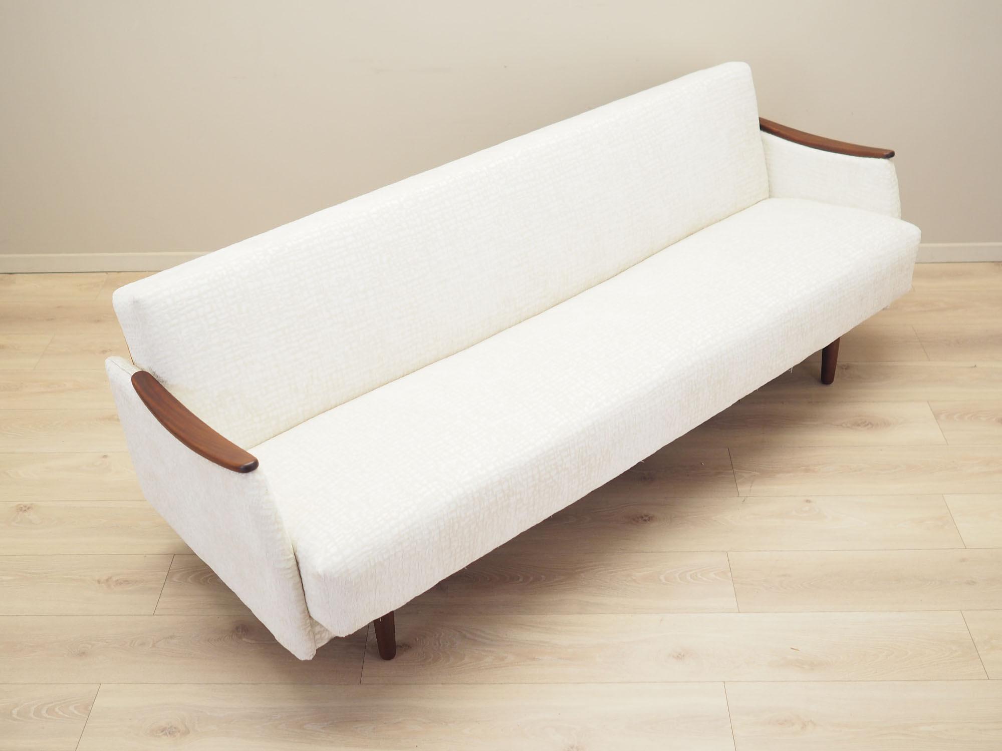 Schlafsofa Weiß 1970er Jahre 4