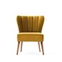 Layla Ohrensessel Buchenholz Gold 3