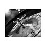 Roulette Wheel Art Print with Frame Black White 1