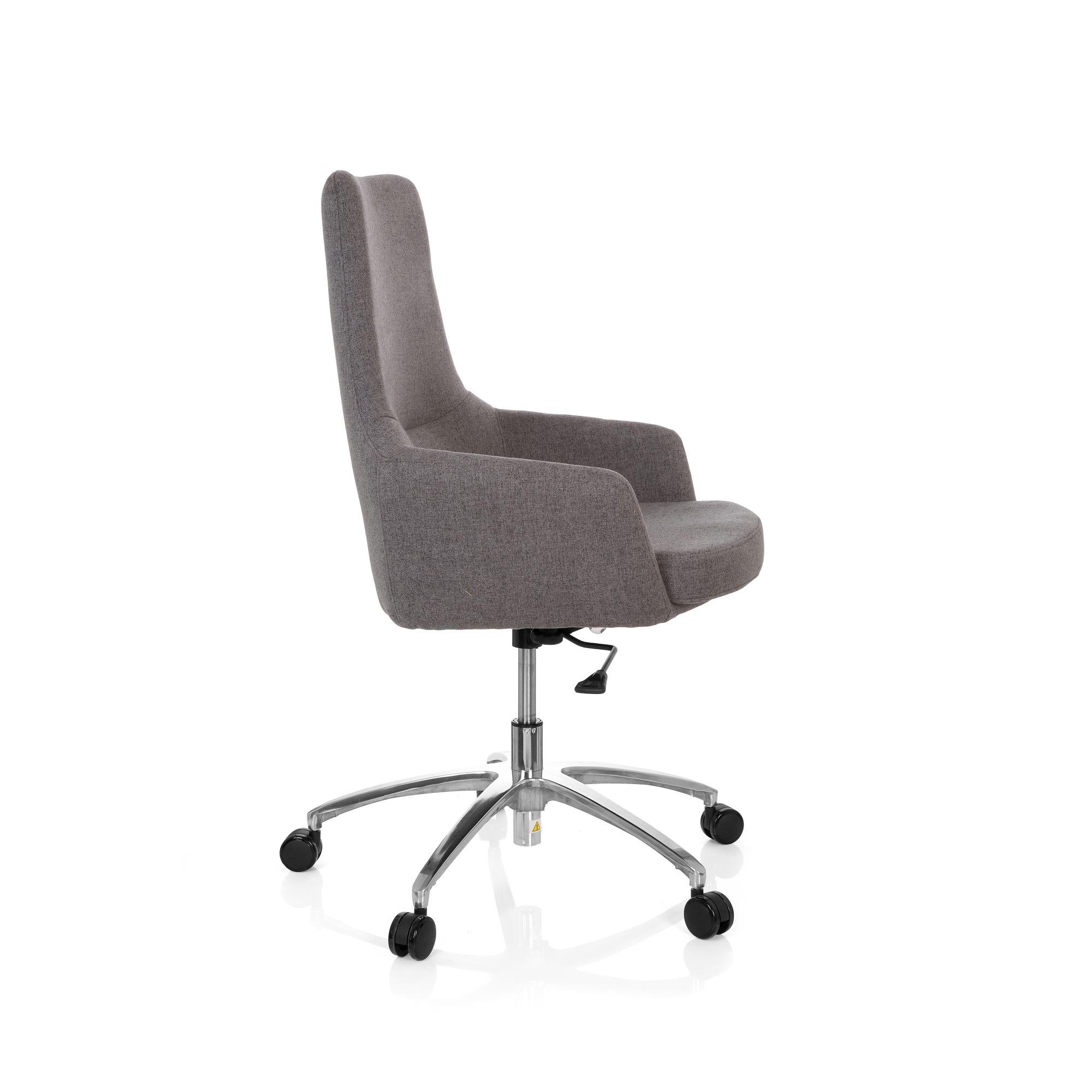 SHAKE 100 Office chair with castors Swivel Fabric Dark Grey 7