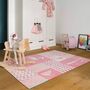 Kinderteppich Pink 120x170cm 2