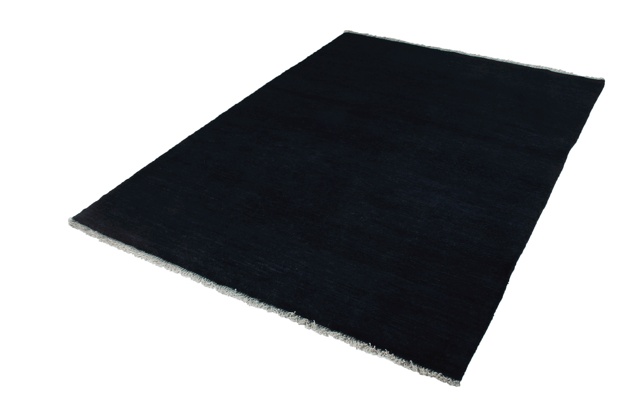 Gabbeh Teppich Wolle Blau 3