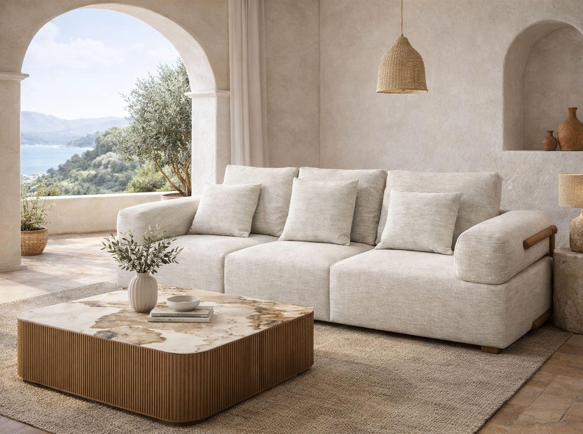 Sofa 6278 3-Sitzer Creme 0