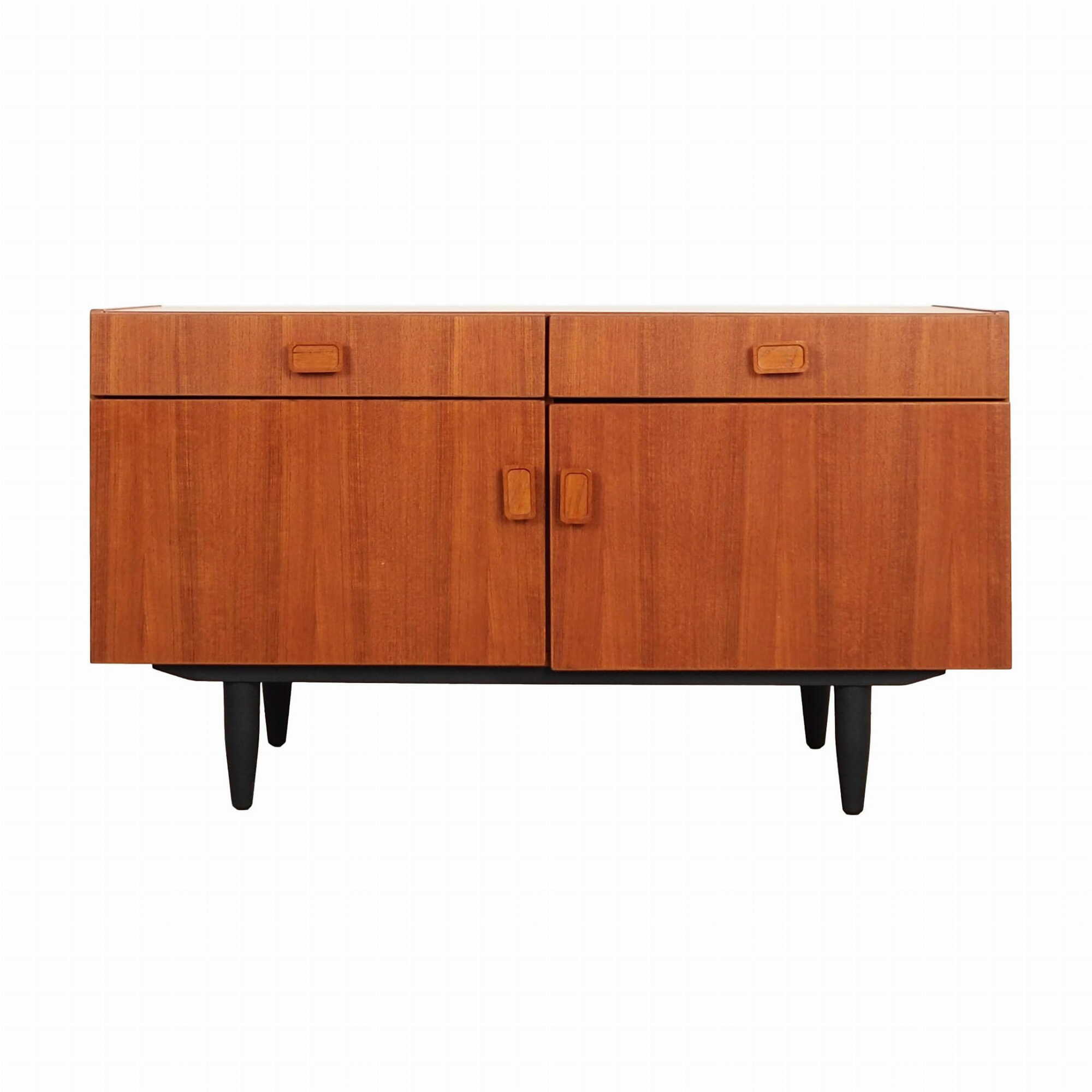 Vintage Schrank Teakholz Braun 1970er Jahre 0