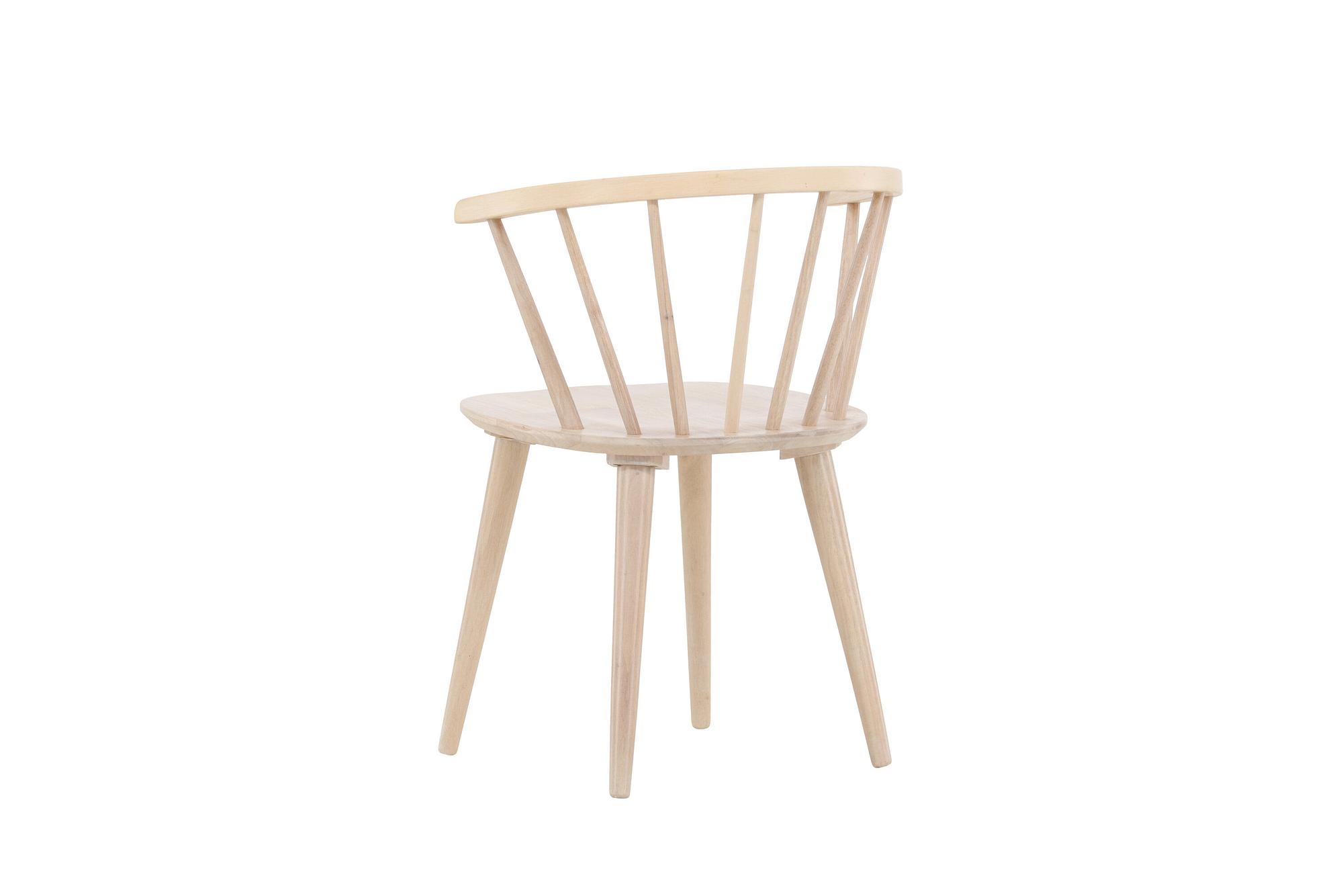 2x Bobby Esszimmerstuhl Kautschukbaum Beige 6