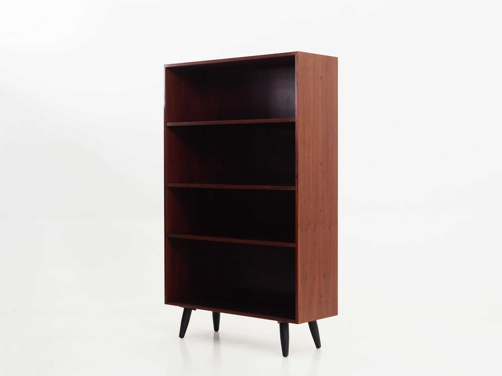 Bücherregal Holz Braun 1970er Jahre 2