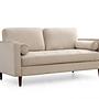 Rome 2-Sitzer Sofa Creme 0