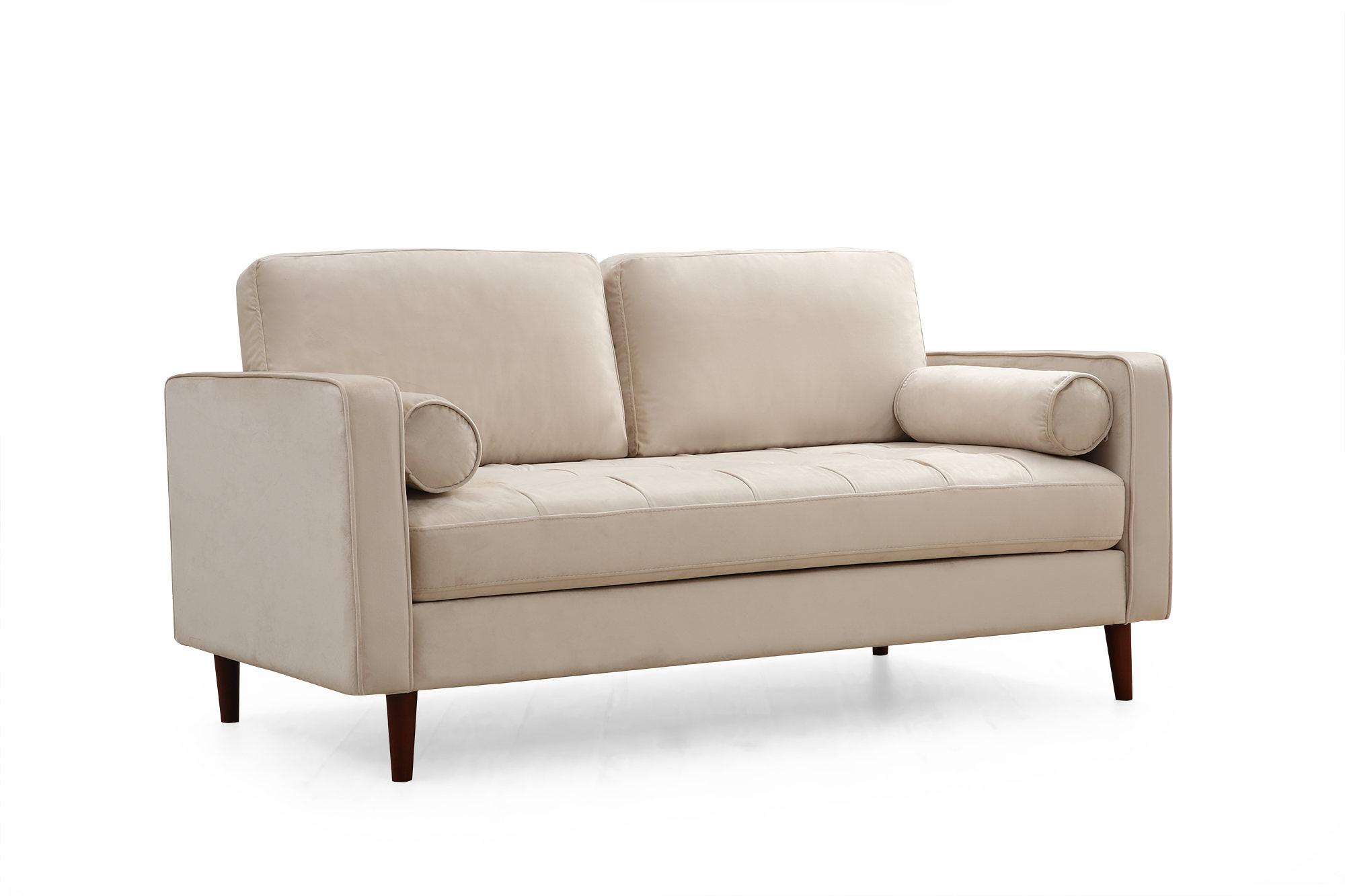 Rome 2-Seater Sofa Beige 0