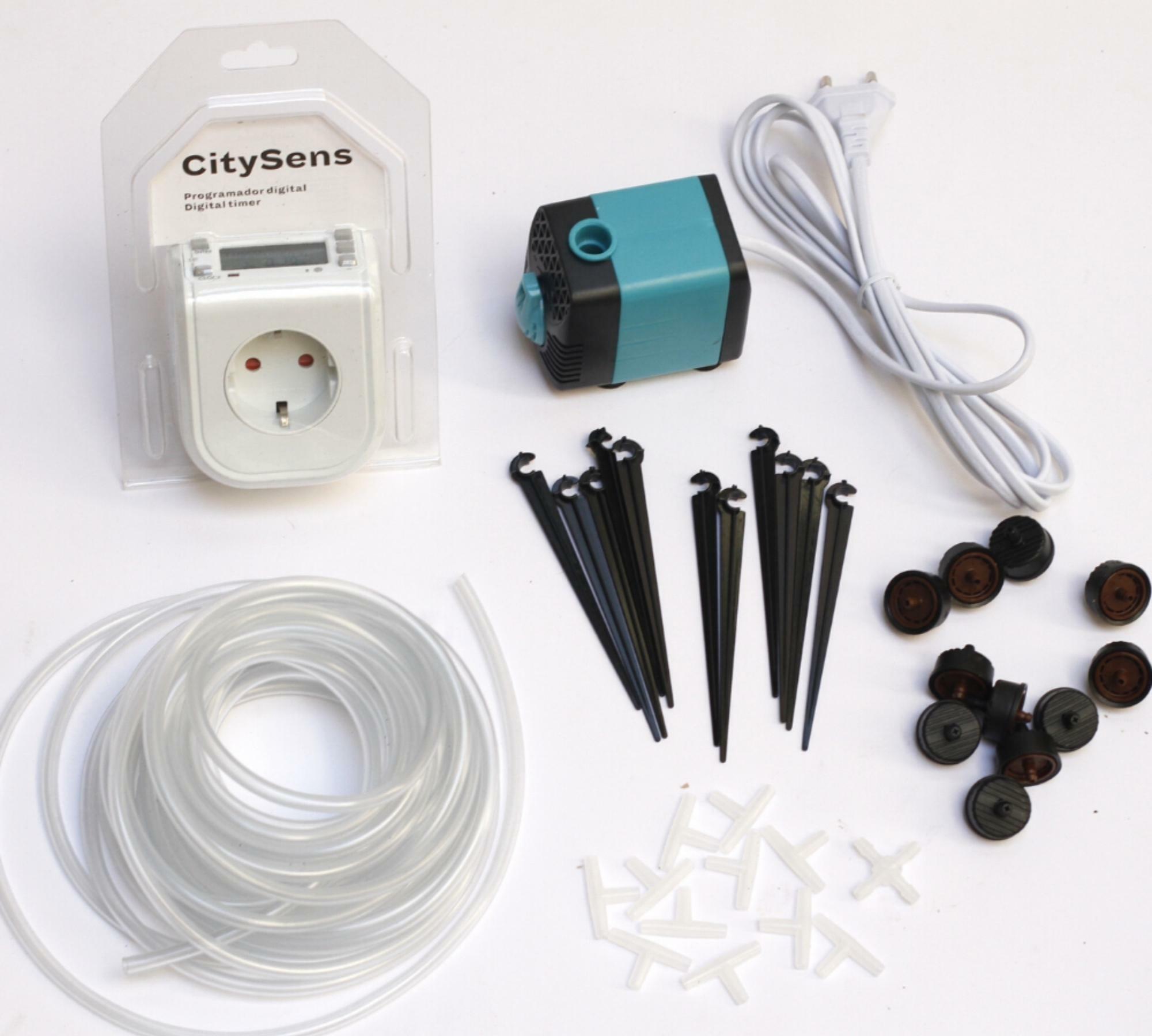 Automatic drip irrigation for plants White 2