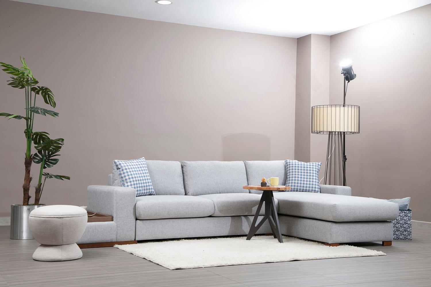 Loop 15 Corner Sofa Grey 2