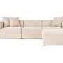 Lora Ecksofa Beige 0