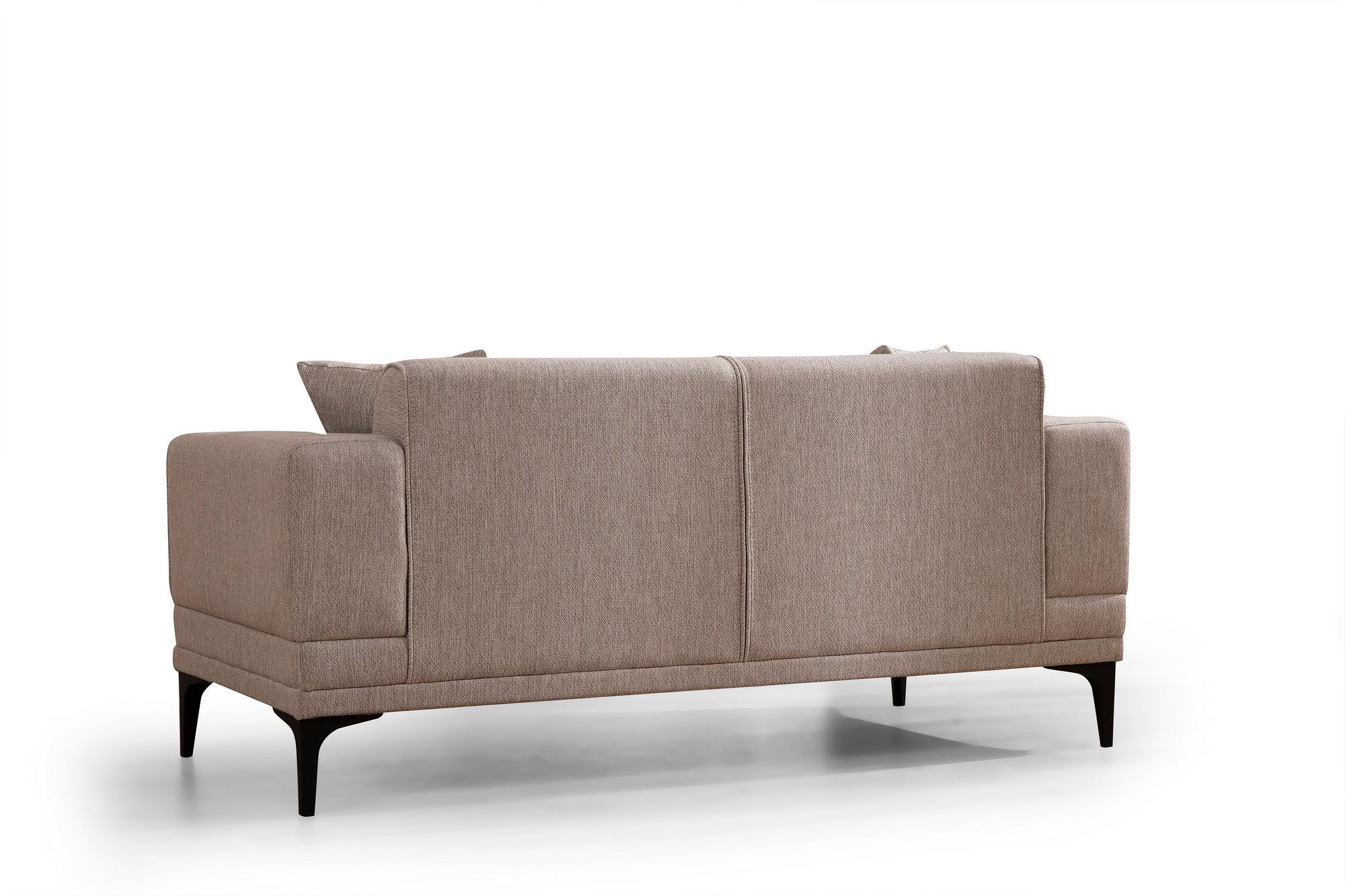 Horizon 2-seater sofa light brown 6