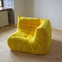 Togo Divano angolare Tessuto Giallo limone 1