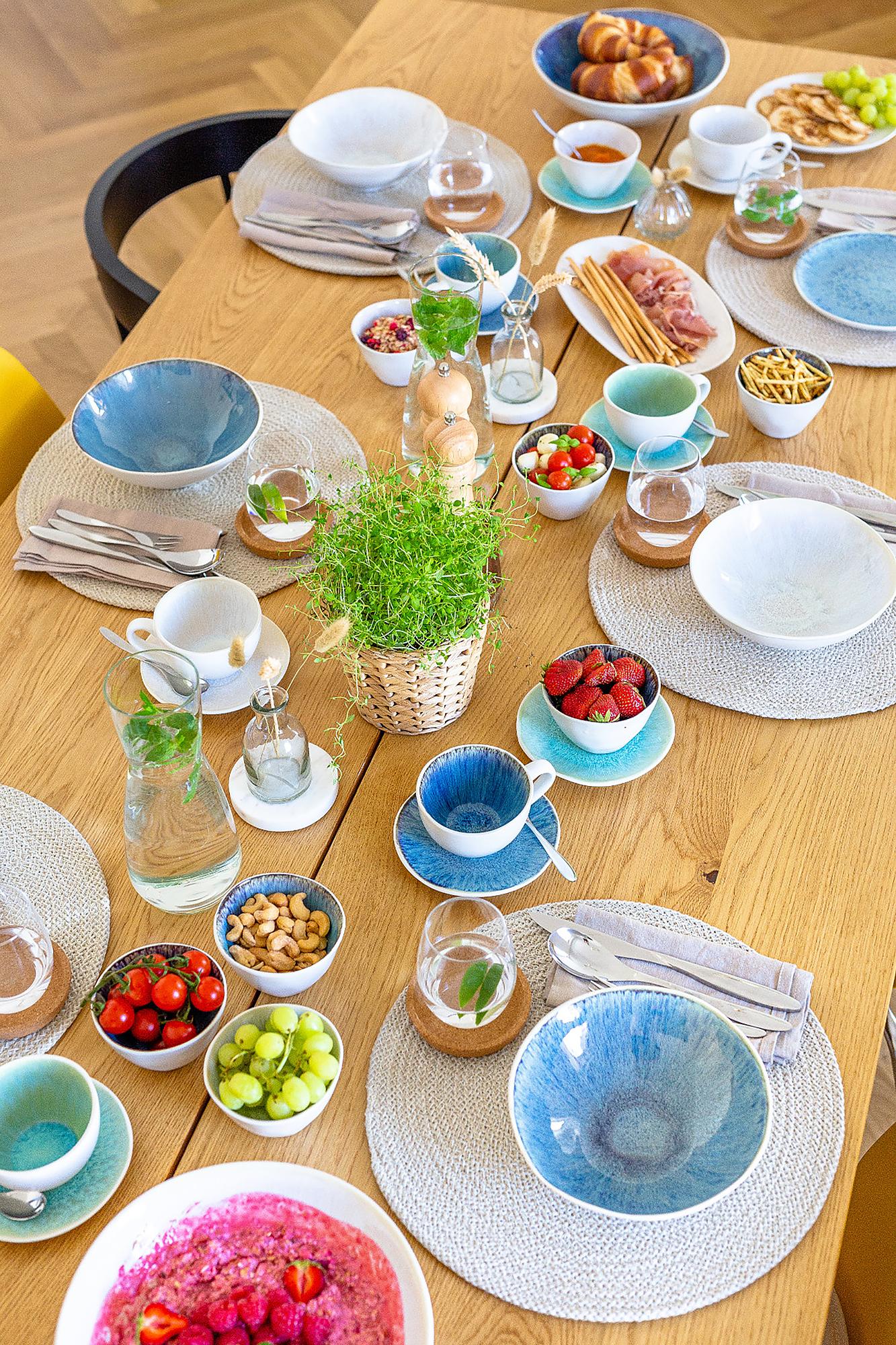 Panki Coffee Cup Set 8-Piece Stoneware White 4