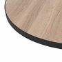 Couchtisch Holz Metall Braun 1