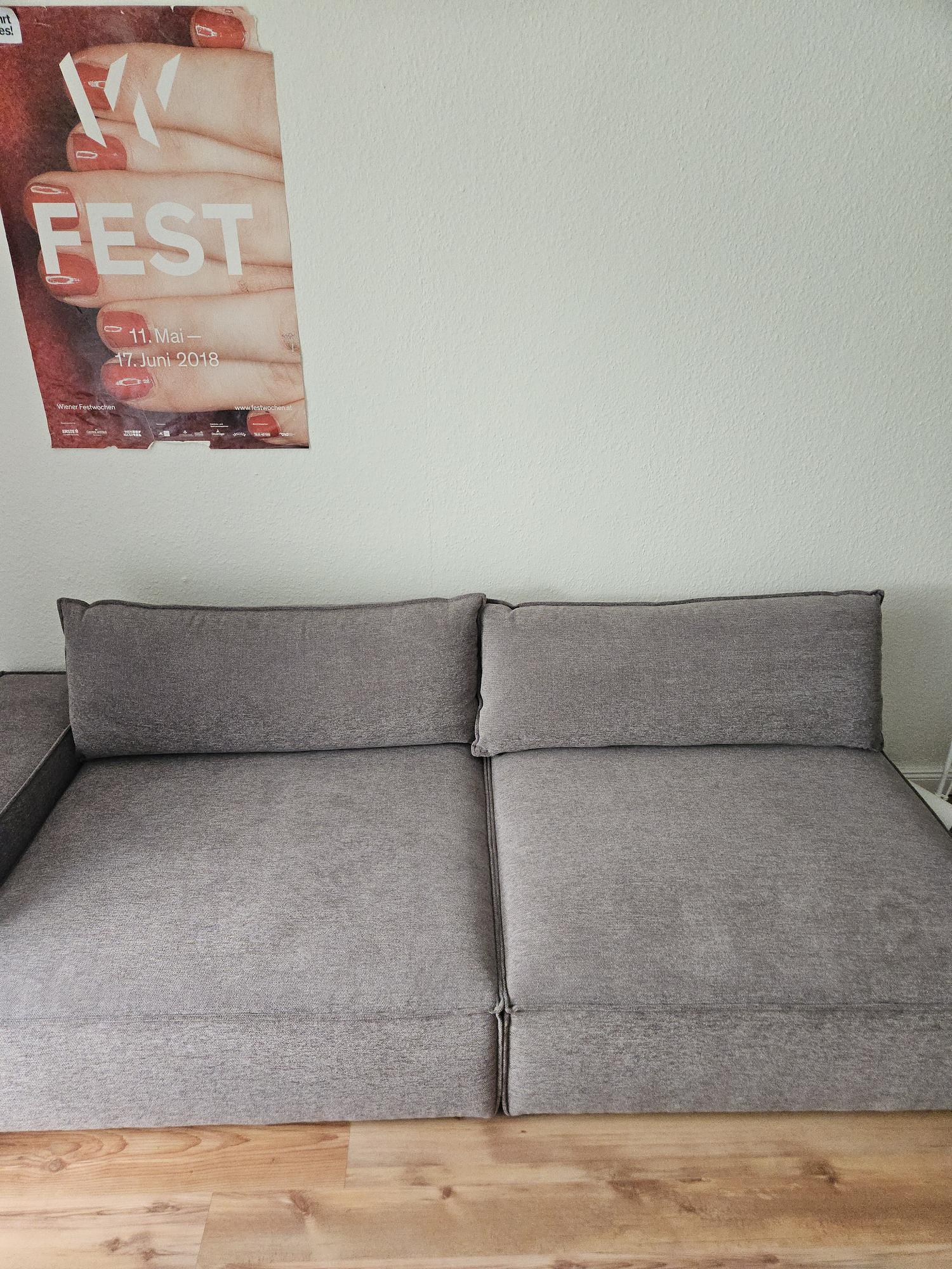 Daphne 2-Sitzer Sofa Impression Greige 4