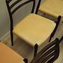 Sechser-Set Mahogany Stühle 1960 Jahre 5