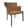 Adela Rex Armchair Walnut Wood Brown 1