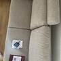 2x Sofa 2-Sitzer Leinen Holz Beige 6