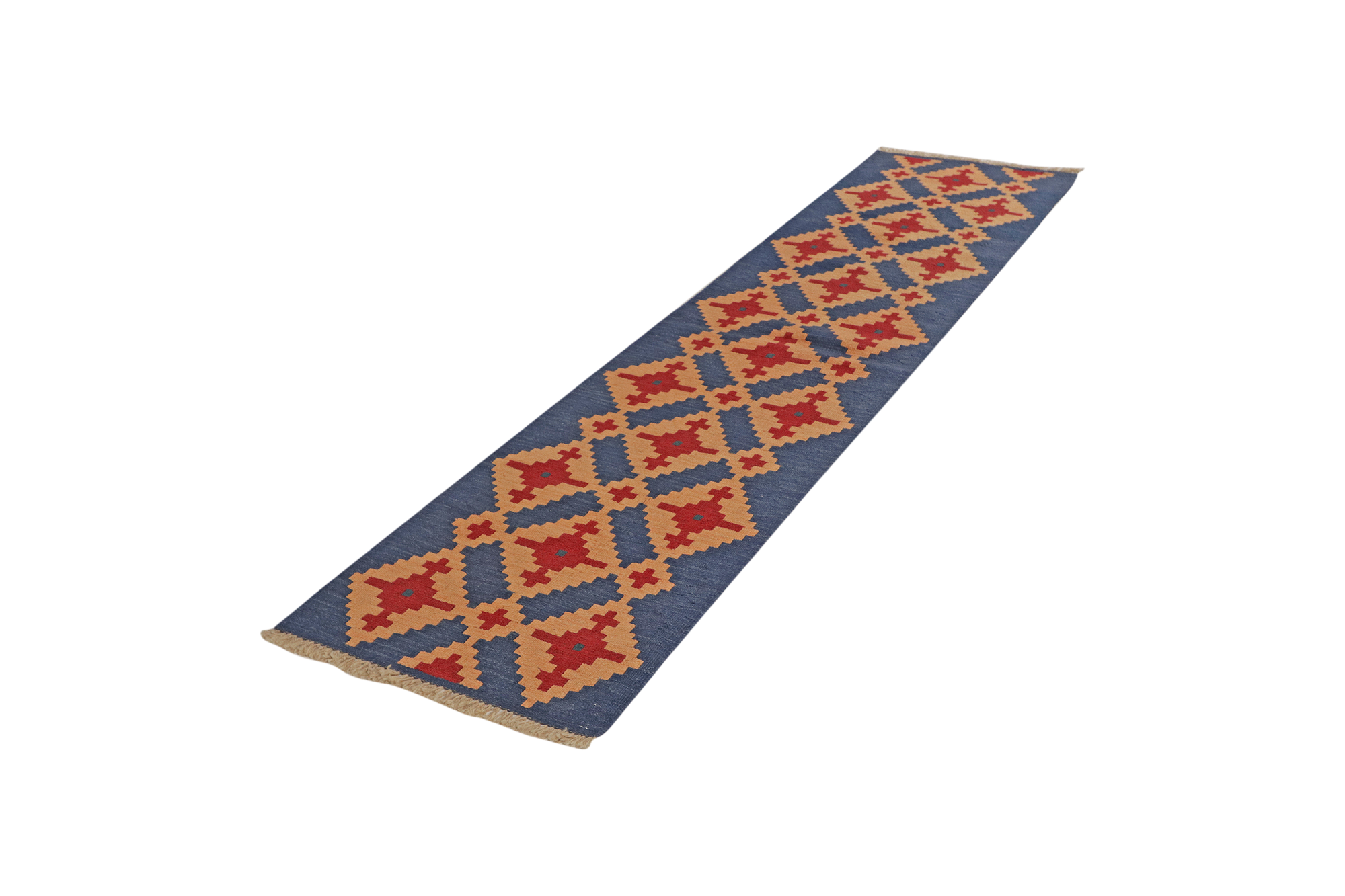Kilim Gashgai Teppich Wolle Mehrfarbig 2