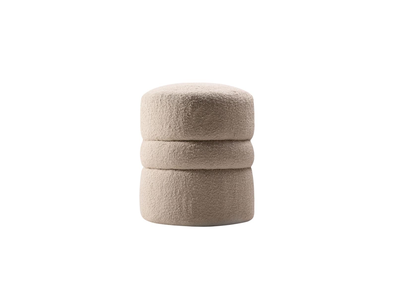Alexa Pouf Baumwolle Natural 45x40x50 cm 0