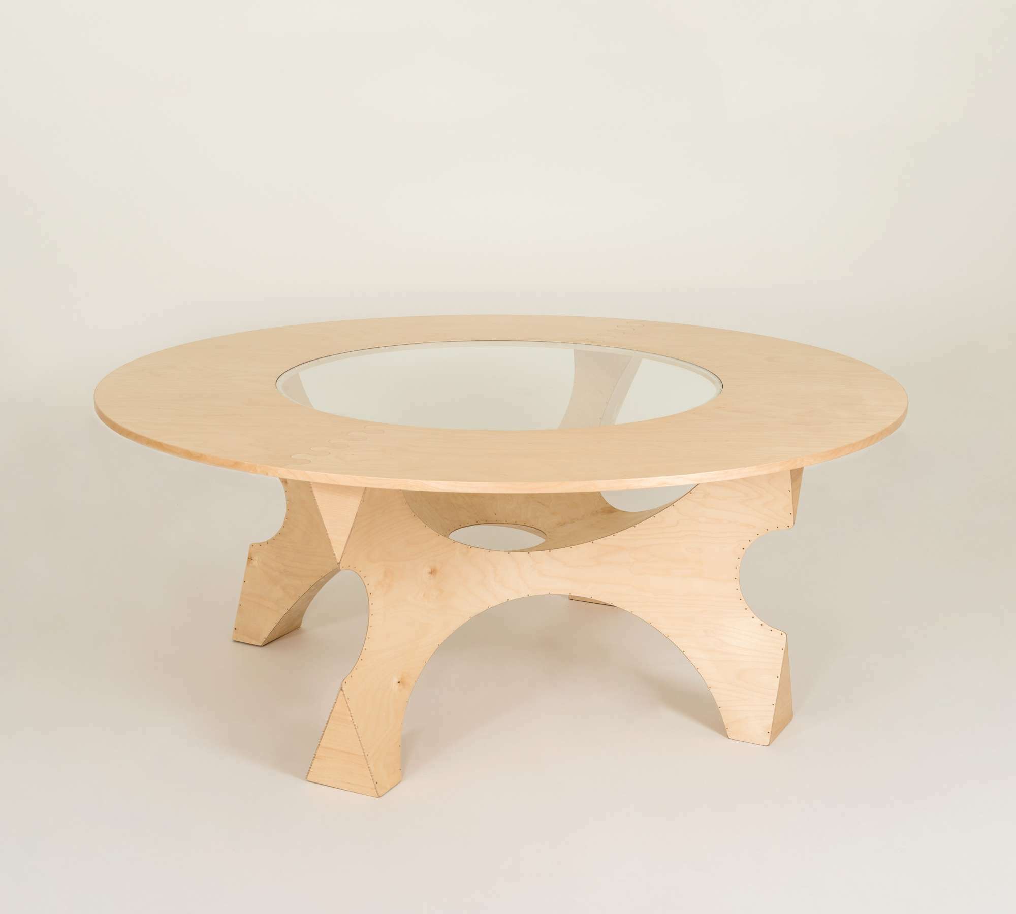 NEMO Table Wood Glass Natural 2