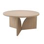 Cece Coffee Table Oak Ø 70 cm 0