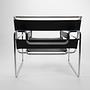 Wassily Chair Chrome Black 2
