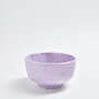 Party Mini Schüssel Keramik Violett 0