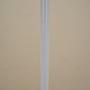Vintage floor lamp Metal Fabric Green 1970s 11