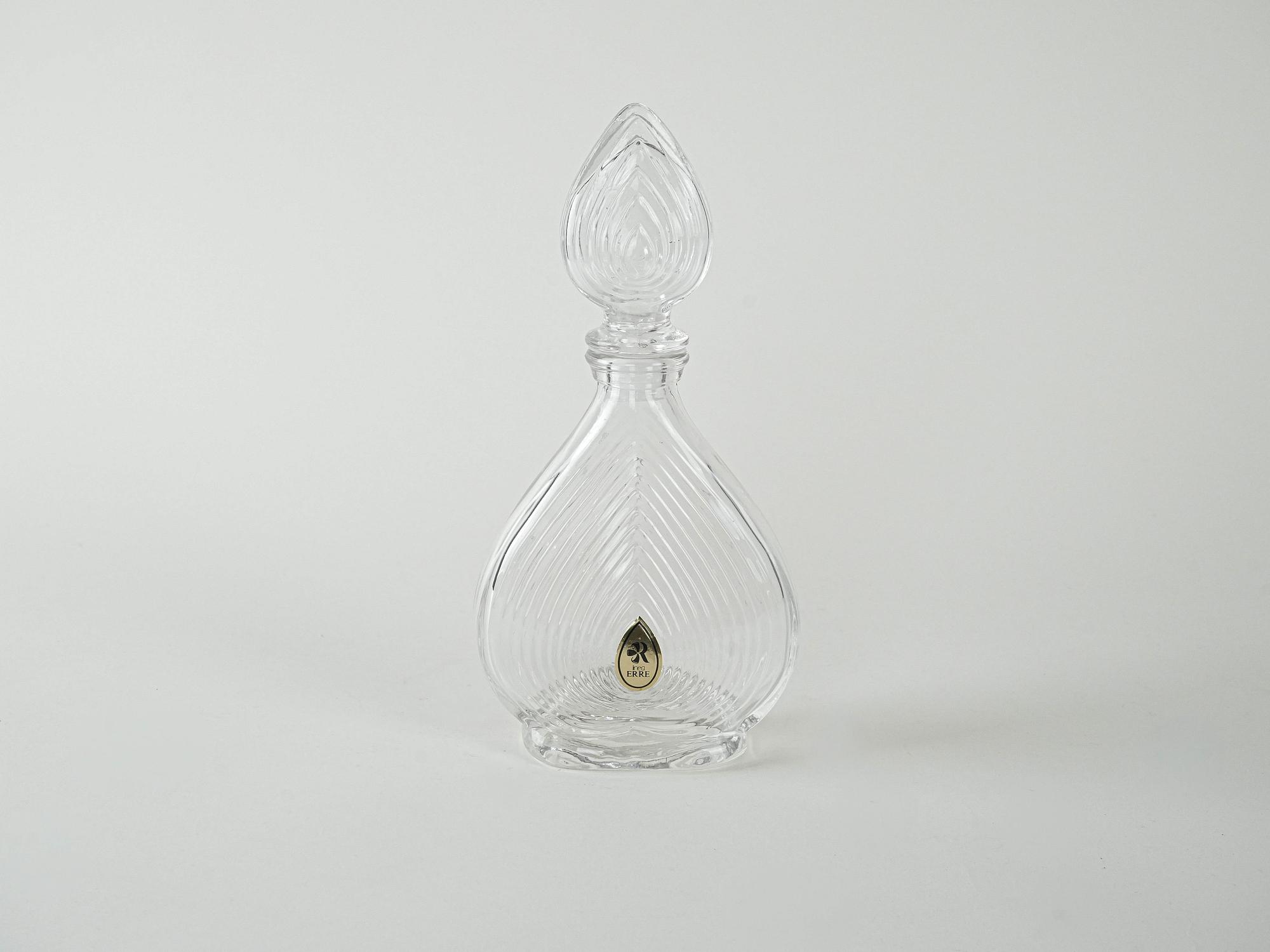 Crystal carafe Transparent 1970s 2