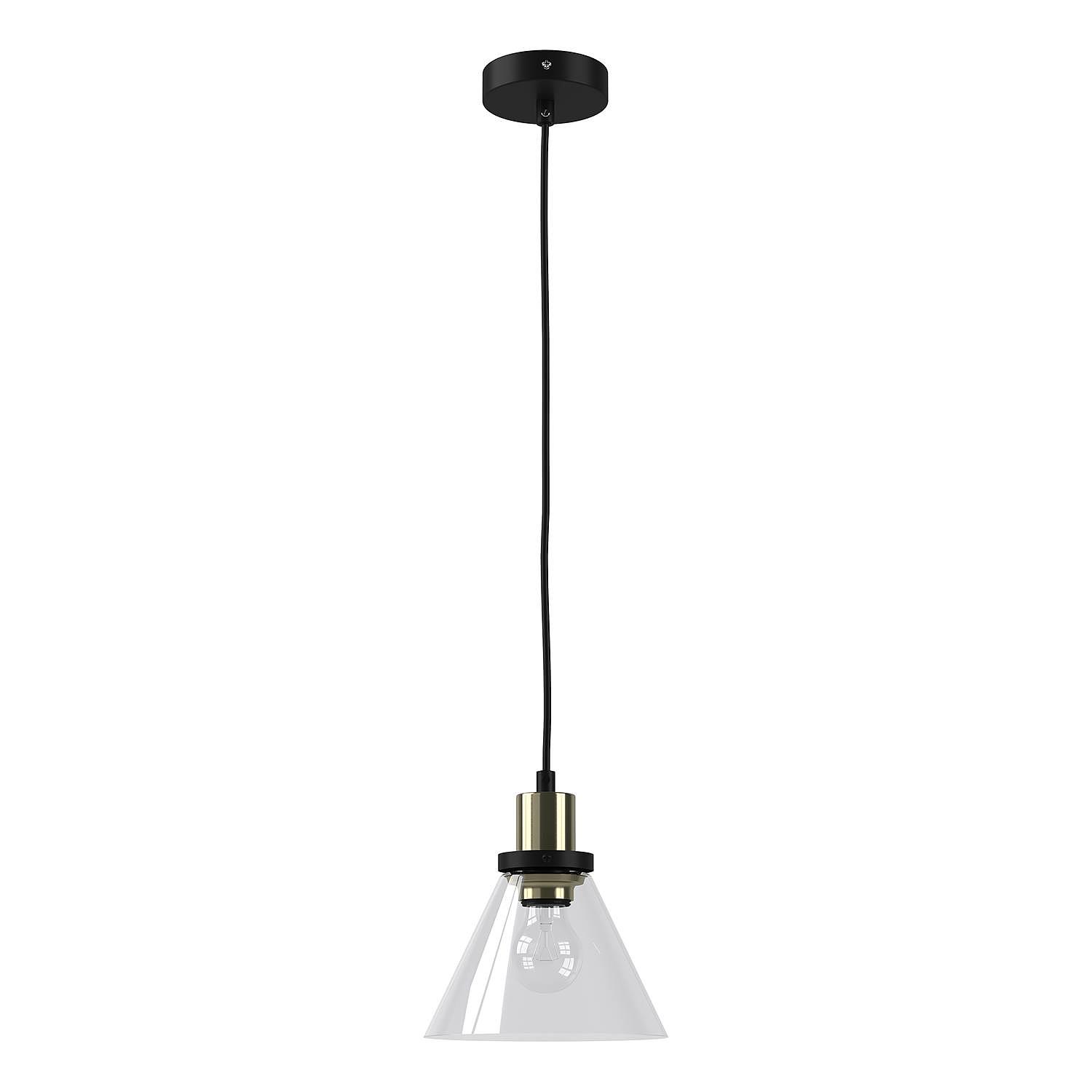 Pendant light Ardez 1-bulb Transparent 4