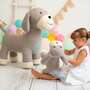 Cocker Maxi plush toy cotton wood grey 5