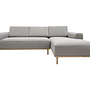 Vilmar Sofa mit Récamiere Rechts Agnes Brown 6