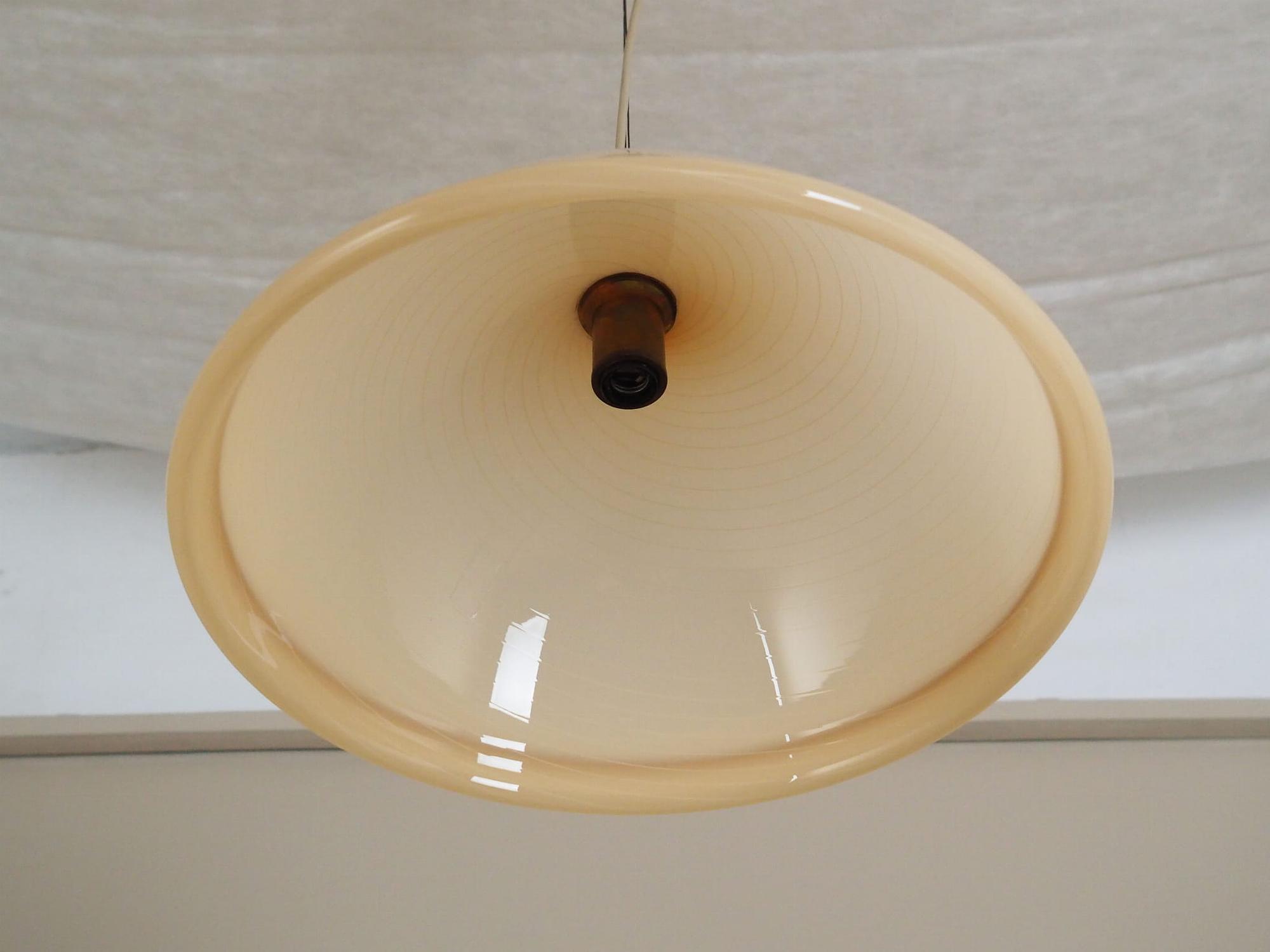 Pendelleuchte Muranoglas 1970er Jahre 6